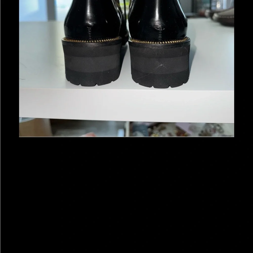 Ron White Weatherproof Green and Black Combat Boots NWT - Picture 8 of 8